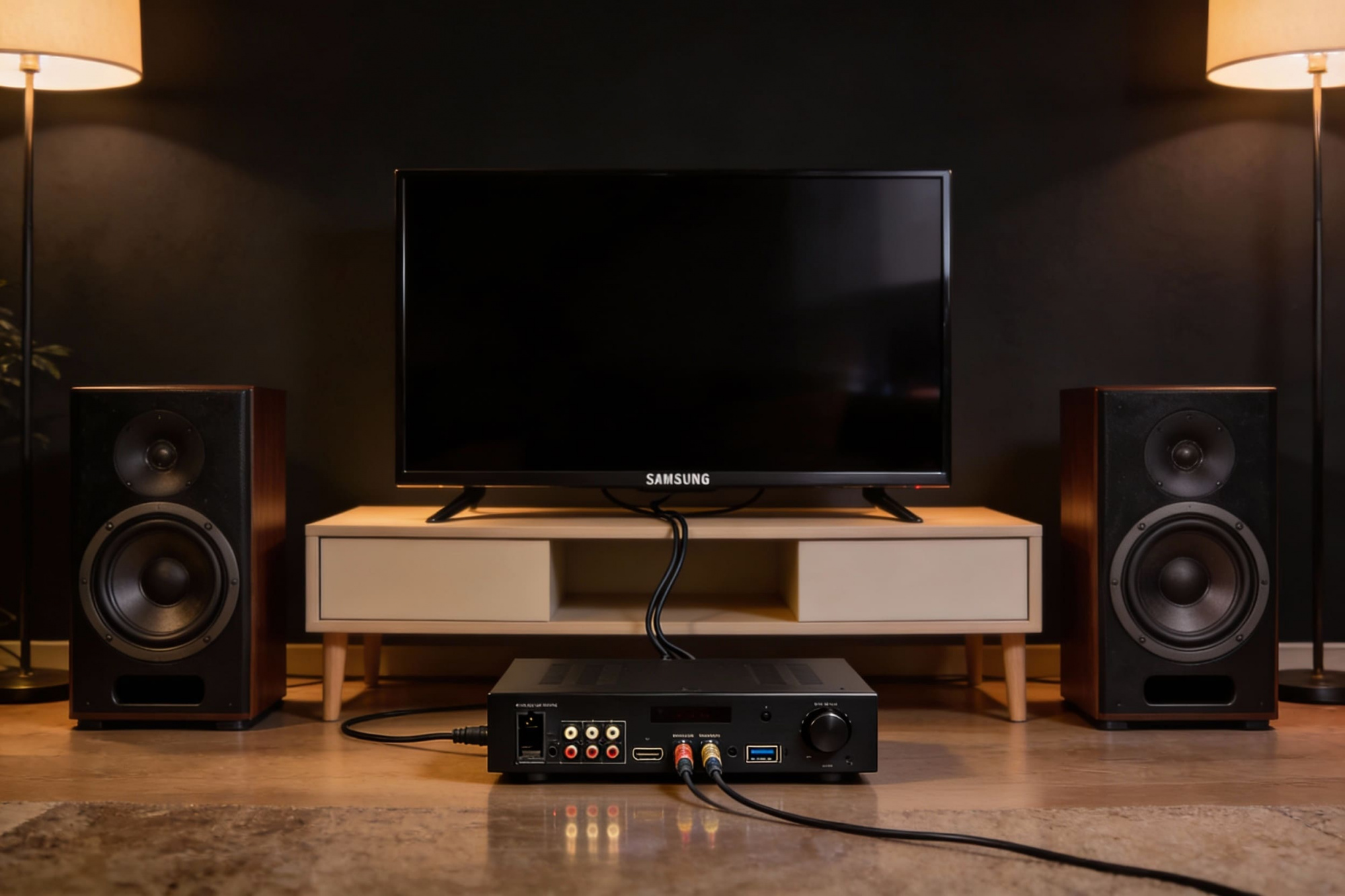 Подключение акустики Hi-Fi к современному телевизору: тонкости Подключение акустики Hi-Fi к современному телевизору: тонкости