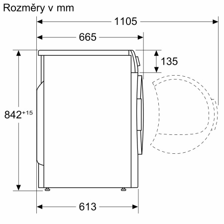Сушильная машина Bosch WTW876LBY